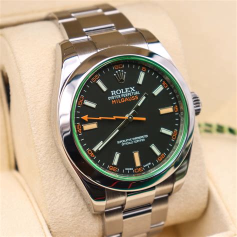 rolex milgauss thickness|rolex milgauss original.